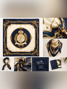 Limited edition silk scarves commemorating the founding of Polo in 1967
